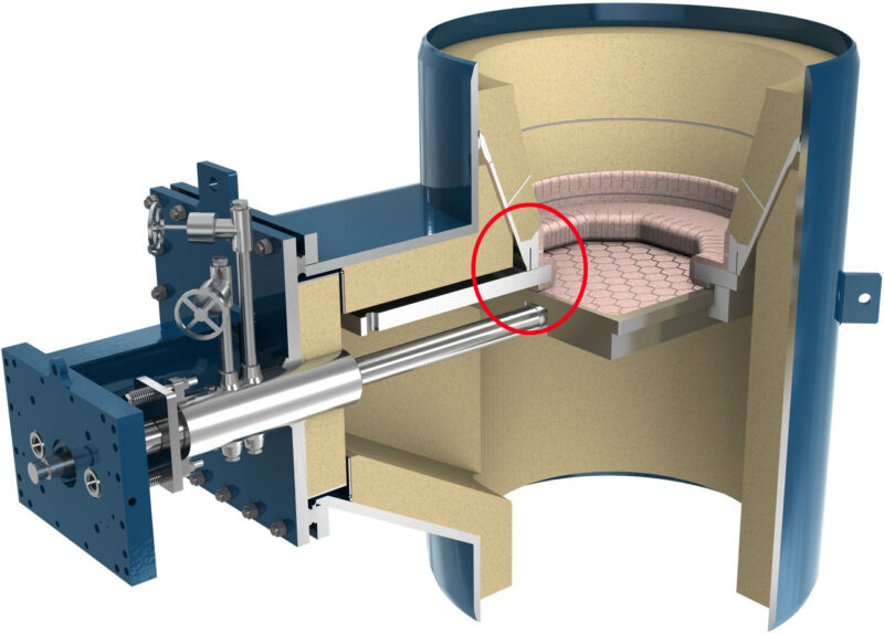 FCCU Boltless Slide Valves