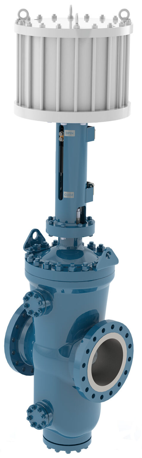 Fractionator Bottom Slurry Emergency Isolation-SV Rendering 13