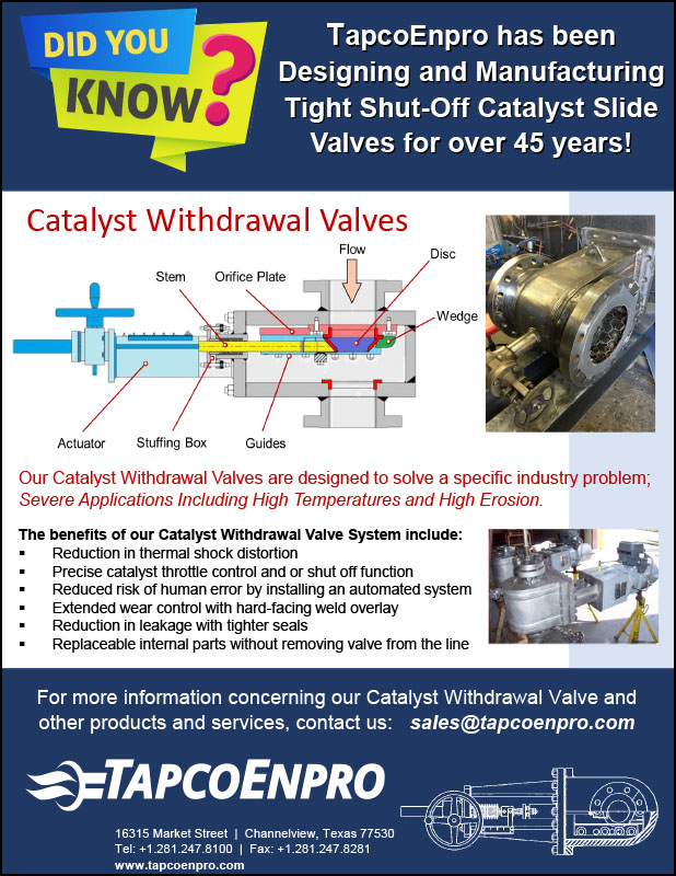 Catalyst Withdrawal Valves Flyer
